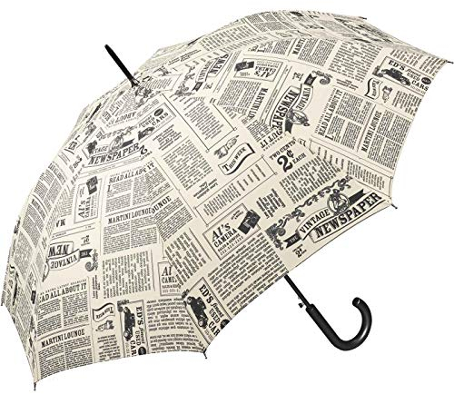 Regenschirm Newspaper - Stockschirm Automatik