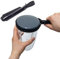 Lid & Leverage - Adjustable Jar Opener, Kitchen Gadget Essential, Aids Independent Home Living, Ergonomic Jar & Bottle Openers for Arthritic Hands, Useful Kitchen Gadgets Gifts (Black)