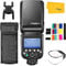 GODOX TT685II-C TT685II C TTL Camera Flash for Canon, HSS 1/8000s GN60 2.4G Wireless Transmission Speedlite Flash Compatible for Canon EOS Camera