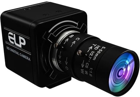 G 260fps Variable Focus Camera 5-50mm 10X Zoom Webcam,2mp Full HD 1080P Varifocal Web Cam CMOS OV4689 Camera,High Speed 60fps 120fps 260fps Vari-focus Usb Web Camera for Windows,Linux,Mac,Raspberry Pi