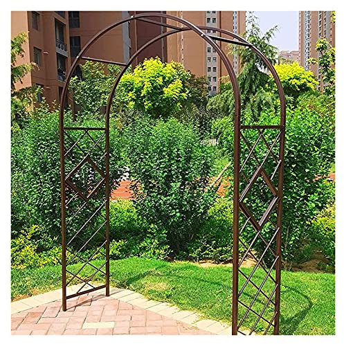 Arches de Jardin Tonnelle d'angle de Jardin en Bois pour rosiers Plantes grimpantes