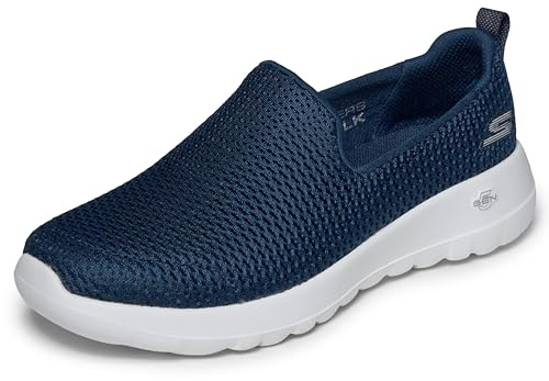Skechers Women's Go Walk Joy Sneakers, Navy White, 7 UK
