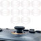 TAOSHENG 10 protectores transparentes para joystick, anillo protector elástico de silicona transparente compatible con Steam Deck PS5 PS4 Xbox Switch Pro Game Controller