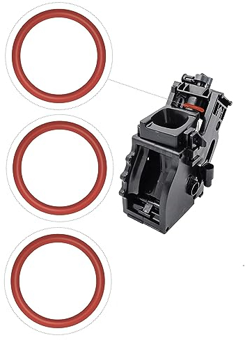 3 x O-Ring Dichtung kompatibel mit Philips Saeco Miele Bosch Gaggia Tchibo Unold Solis Spidem Satrap TurMix König Rotel | Brüheinheit Brühgruppe Anpresskolben Kolben