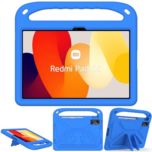 XunyLyee Funda Infantil para Xiaomi Redmi Pad SE 2023 11 Pulgadas, Azul