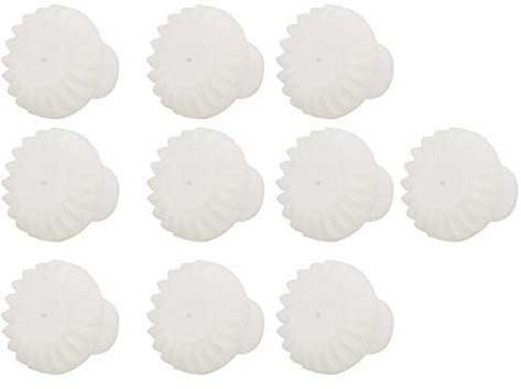 10-teiliges Hochwertiges Kegelrad-Kunststoff-C43-Zubehör für die Brother-Strickmaschine KH260 mit Reibungsloser Verarbeitung, Perfekter Ersatz für Defektes Zubehör und
