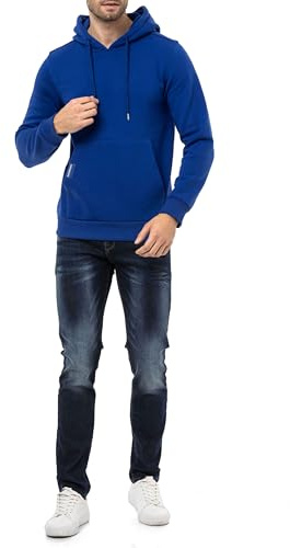 Cipo & Baxx Herren Hoodie Sweatshirt Series – Stylischer Pullover im Casual Streetwear Look mit Kapuze & Kängurutasche – Bequemes Oberteil für Alltag & Freizeit