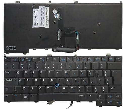 98% NUOVO for DELL Latitude E7440 tastiera del computer portatile UI puntatore del mouse retroilluminato 00K1C8 V141025AR1