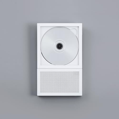 km5 Bluetooth CD Player Instant Disk Audio CP2 (White)