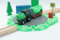 RERA TOYS Drehscheibe für Holzeisenbahn