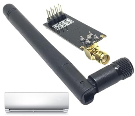 Drahtloses Übertragungsmodul - NRF24L01 rauscharmer PA-Verstärker mit Antenne - Drahtloses Transceiver-Modul mit Antenne für Smart Homes, Sensornetzwerke