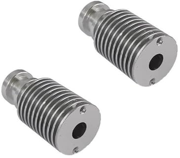 UJNKMGBF 2PCS Original for flsun Kühlkörper Super Racer 3D Drucker Zubehör for SR Q5 V6 Wärmeableitung Rohr Anzug Teile
