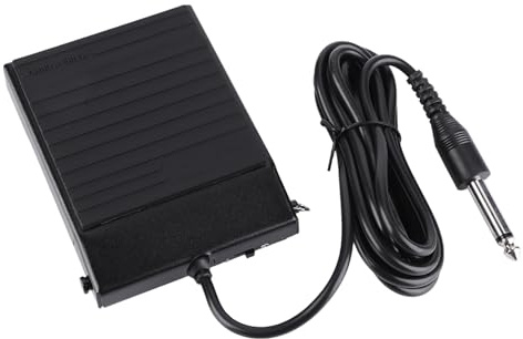 Tenuto Pedal Halb Pedaling Electric Piano Keyboard Switch Signal Signale Hochwertige Schwarze Plastikmetall 320 G Gewicht 1 X Klavierpedal