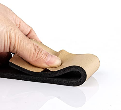 Geschlossenzelliges EPDM-Schaum-Isolierband, selbstklebend, einseitig, mehrere Größen(3mm x 25mm x 10m)