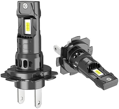 Generisch Halogen Scheinwerferlampe H7 12V 70W 6000K Weiß – H7 Lampen Auto Ersatz für Autoscheinwerfer – Helles Licht für Frontscheinwerfer und bessere Sicht bei Nachtfahrten – 2 Stück