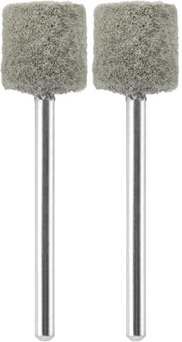 Dremel 520 Imprägniertes Polierrad Zubehörsatz für Multifunktionswerkzeug mit 1 Polierrad 13mm zum Reinigen und Polieren von Gold, Silber, Marmor, Edelstahl, Metall, Kunststoffe, Granit u.v.m.