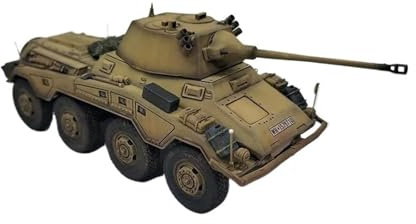 GEOQZRU 1 72 Für Sd.Kfz 234/1 Achträdriges Schweres Panzeraufklärungsfahrzeug Militärpanzer Souvenir(Beige A)
