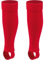 JAKO Stegstutzen Uni ohne Logo rot, L (Senior) Herren