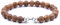 Lion & Son Holz-Perlen Armband Herren Buddha-Armreifen Damen-Armschmuck Gladiator Helm Wood Hamsa Skull Hantel Fitness Bracelet Hand gebunden Armreif Surfer Wasserfest