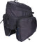 BBB Cycling Unisex-Adult BSB-133 Fahrradtasche TrunckPack|Fahrrad Gepäckträger mit Doppeltasche|Reflektierende Elemente|4 Klettverschlüsse|großzügiger Gepäckraum, schwarz, 30000 cm3