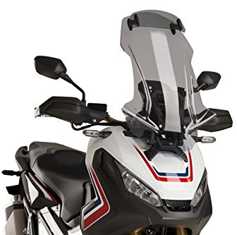 Puig 9712H Touring Windscreen With Visor improved wind protection, Smoke