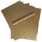 Syntego nicht vergossenes, dickes A4-Papier mit Glitzer, glitzernd weicher Griff,150 g/m² 10 RotGold