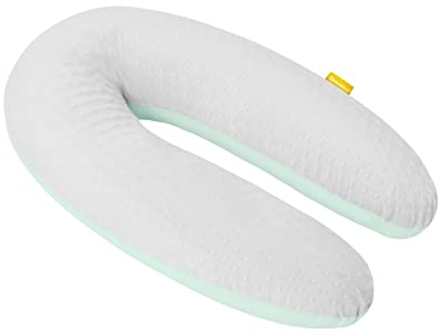 Badabulle Stillkissen & Schwangerschaftskissen Fluffy, 150cm, inkl. Bezug, ergonomische Form