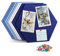 Uoisaiko Groß Filz Pinnwand Selbstklebend Korkplatte Filzplatte mit 30 Pinnnadeln, 8 Stück Korkwand Filzboard Memotafeln Bulletin Board Memo Boards Wanddekoration für Büro Küche Memoboards