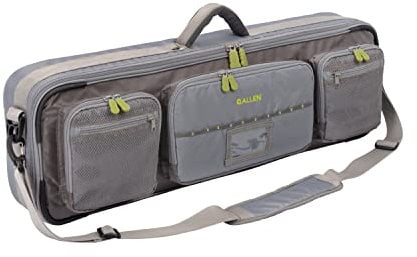 Allen Company Cottonwood Fly Fishing Rod and Gear Bag Case - Outdoor Storage for up to 4 Fishing Rods - Heavy-Duty Honeycomb Frame for Carrying Your Fishing Pole, Fishing Gear and Equipment -