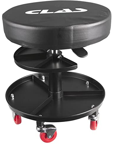 Tabouret range outils Ht. 440 à 560 mm - OM 0099 - CLAS Equipements