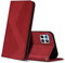 ZONNAVI Funda para Huawei Honor X8, Funda Libro de Cuero con Ranura para Tarjeta y Magnético, Wallet Flip Caso Cubierta Case Carcasa para Huawei Honor X8 (Rojo)