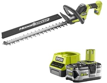 Pack RYOBI Taille-Haies 18V OnePlus - Linea - 50 cm - RY18HT50A-0-1 Batterie 5.0Ah - 1 Chargeur Rapide RC18120-150