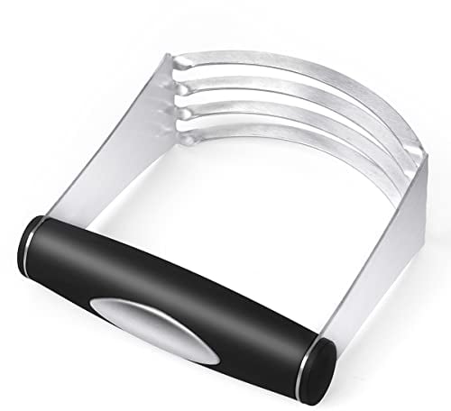 CUESVAP Pastry Cutter, Kitchen Stainless Steel Dough Blender for Baking, Crumble, Butter and Shortbread