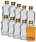 DIAH DO IT AT HOME Glass Flask Bottle 50ml with Gold Lid Screw Caps for Liqueur DIY Wedding Gifts 10 pcs.