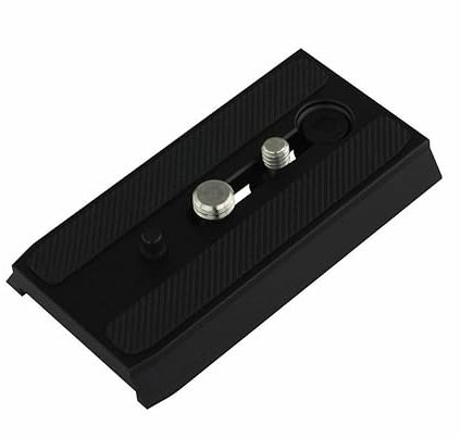 fittings4you M-501PL Schnellwechselplatte Aluminium kompatibel für Manfrotto 501PL 503 701 577 HDV LL1402