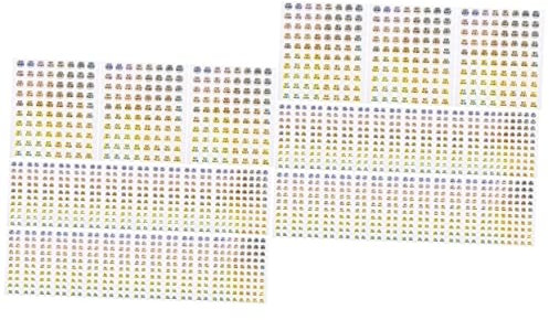 EXCEART 1600 Stk Qc Pass-tag Bestandene Etiketten Für Den Qualitätstest Lager-tags Abziehbilder Bestanden Qc Hat Labels Übergeben Qc-testaufkleber Pvc Selbstklebend Lebensmittel Zertifikat