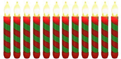 AGONEIR Senza fiamma conici LED Lampada Operato Falso Bianco Caldo Flickering Light Decorazioni Festa di Natale Lampada di Natale