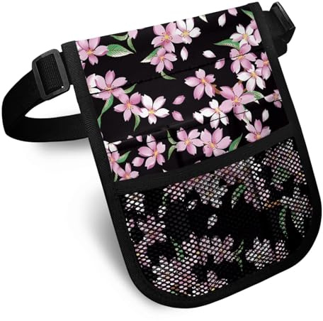 Nopersonality Damen-Organizer-Tasche, medizinische Pflege, Bauchtasche für Krankenschwestern, praktische Hüfttasche, Werkzeuggürtel, Aufbewahrung für Stethoskope, Verbandschere (nur Packung) – Rosa