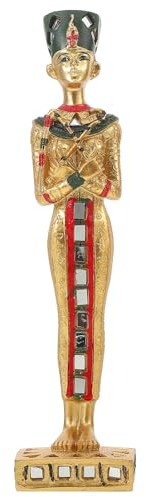 Luxshiny Antike Ägyptische Figuren Mini-Ägyptische Modelle Ägyptische Miniatur- -Anubis-Statue Ägyptische -König-Skulptur Aus Kunstharz Sammlerstück Für Heimdekoration Souvenir