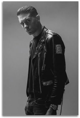 NHDERYBNF G-Eazy Rapper-Poster, dekoratives Gemälde, Leinwand, Wandposter und Kunstdruck, moderne Familienschlafzimmer-Dekoration, Poster, 50 x 75 cm