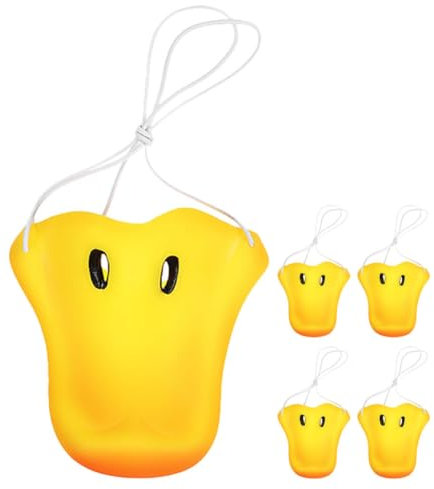 VICASKY 5 piezas decoración de nariz de pato para la cara de pato, juego de disfraz para disfraz de animal, pico de pato, disfraz de pato, accesorio para disfraz de pato, máscara de animal, disfraz de