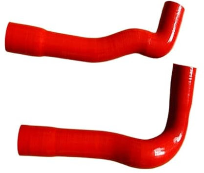 VBNYBA Radiador Manguera Compatible con BMW para E36 325i 328i M3 1992 1993 1994 1995 1996 1997 1998 1999 Tubo De Manguera De Radiador De Silicona(Red)