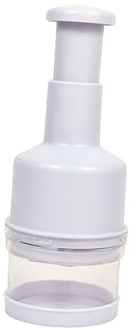 CRILSTYLEO 1 Stk Gemüseschneider Knoblauchmühle Lebensmittelwolf gemüsenudelschneider vegetable choppers praktischer Allesschneider Leicht zu reinigender manueller Allesschneider Weiß