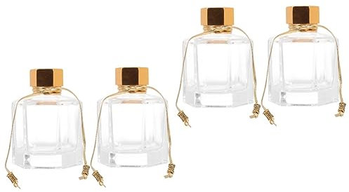 Alipis 2sets Duft Release Flasche Ätherische Öle Für Glas Diffusor Leere Nachfüllbare Home Office 2 Stücke * 2