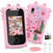 Ashfly Telephone Portable pour Enfants - Smartphone Enfant Jouets Fille 3 4 5 6 7 8 9 10 Ans, Téléphone Licornes 2,4 Pouces, Cadeaux d'anniversaire de Noël, Jouet éducatif avec 13 Jeux, Musique