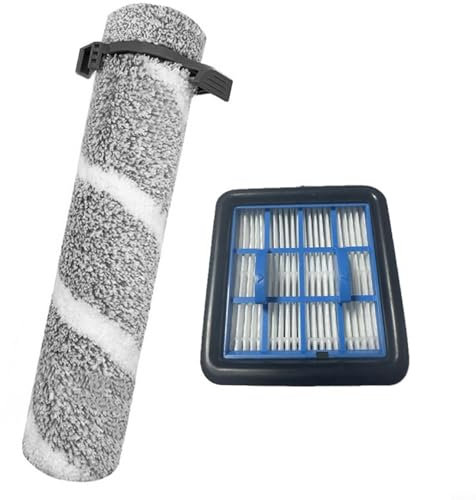 WIIYENA Ersatzwalzenbürste Filter für Bissell für CrossWave für Omni für Force Edge Bodenwischer, Waschbar Wiederverwendbar, Langlebig, Einfach zu Ersetzen(1 Set)