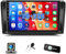 Android 13 Autoradio 2+32GB für Mercedes Benz ML GL W164 ML350 ML500 GL320 X164 ML280 GL350 mit Mirror Link, 9 Zoll HD 1080P Touchscreen mit Bluetooth WiFi GPS-Navigation FM/RDS USB SWC+Rückfahrkamera