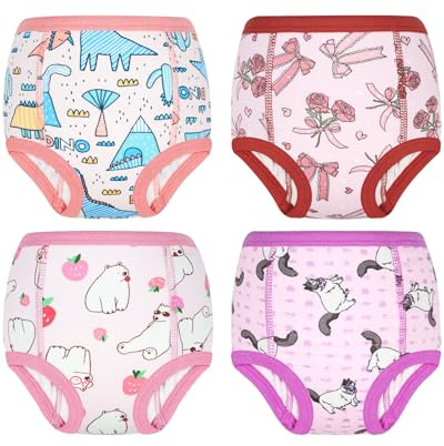 MOEMOE BABY Culotte Apprentissage Propreté Garcon,4 Paquets