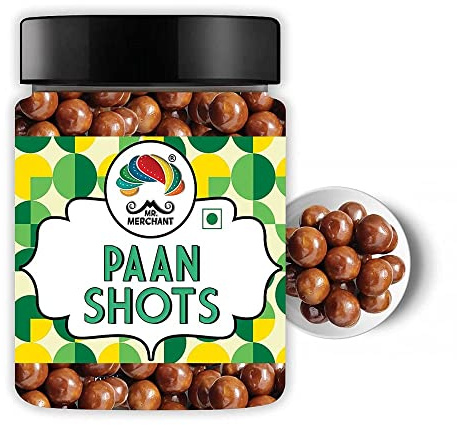 Merchant Paan Shots (Instant Paan, Mouth freshener, Mukhwas) Pan Flavor Candy, 250g