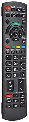 SUNGOOYUE TV-Fernbedienung, Ersatzfernbedienung für N2QAYB000572 N2QAYB000487 EUR76280EUR77, aus ABS-Material, 10 M Reichweite, für den Heimgebrauch